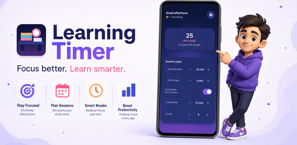 Learning Timer promotional artwork
